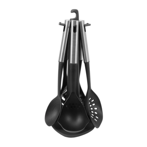 ILKO SET 6 UTENSILIOS C/BASE SILVER INDUSTRIAL