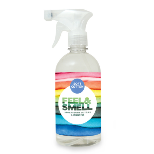 FEEL & SMELL PERFUMINA  TEXTIL SOFT COTTON 500ML