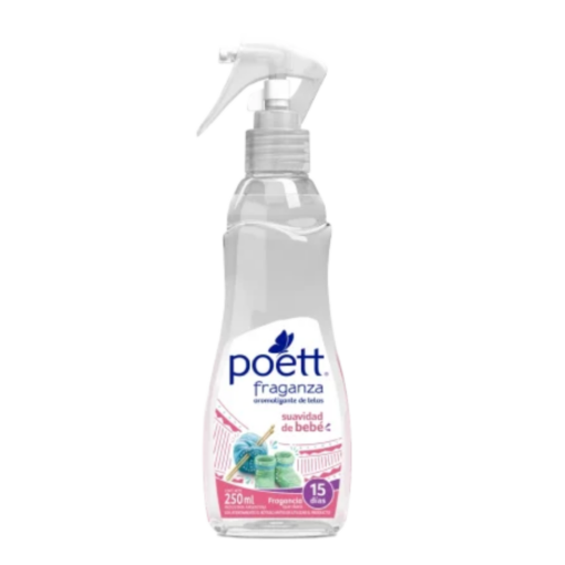 POETT AROMATIZANTE DE TELA SUAVIDAD BEBE X 250 ML