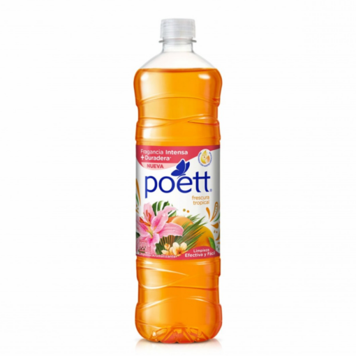 POETT LIMPIADOR DESINFECTANTE FRESCURA TROPICAL 900ML