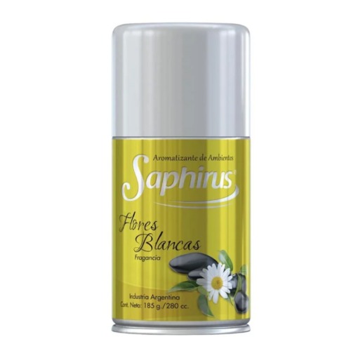 AROMATIZANTE SAPHIRUS FLORES BLANCAS X 280CC