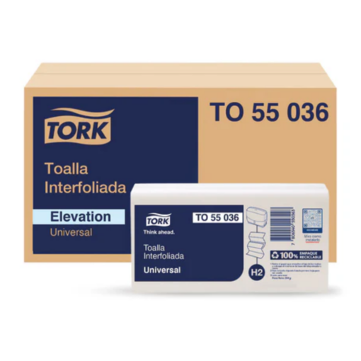 TO55036 TORK UNIVERSAL TOALLA INTERCALADA H/S 16X250 HOJAS